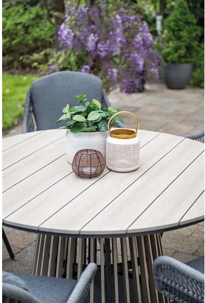 Garden Impressions Yima tuinset 6-delig - Annie tuintafel Ø148x72 cm