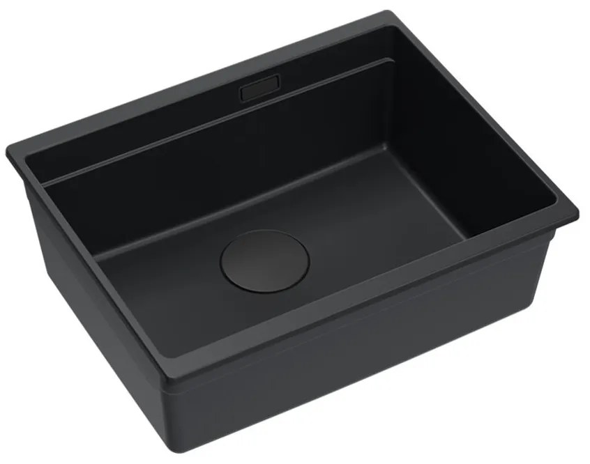 granieten spoelbak Logan 100 Black