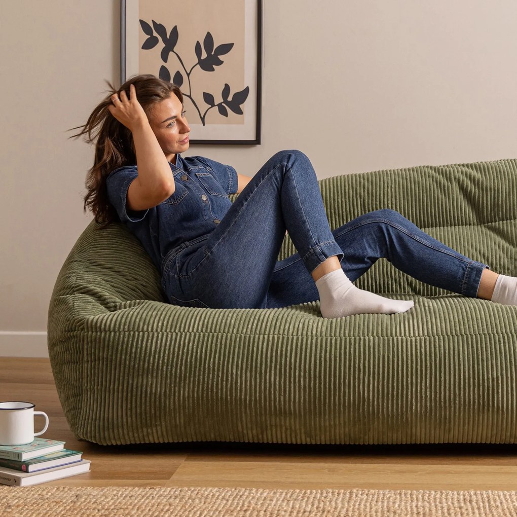 Cecilia Cord Zitzak Zitzak - Groen