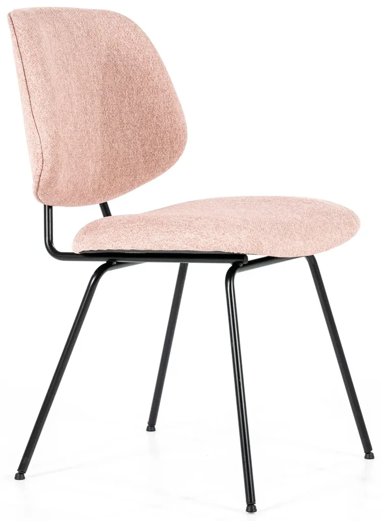 Eleonora Lynn Moderne Eetkamerstoel Roze