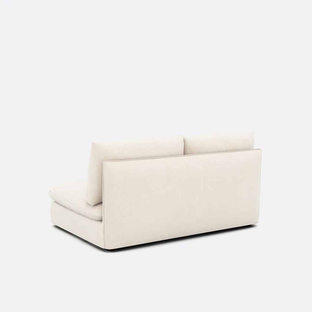 Modulaire 2-zitsbank.gemêleerd polyester, Malo
