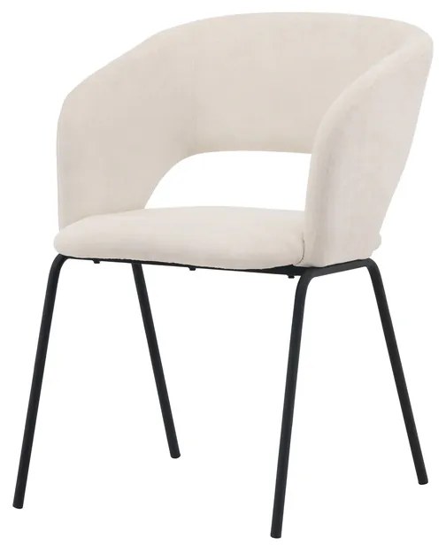 Jörn Eetkamerstoel - Hanna - Ivoor - Linnen - Jörn