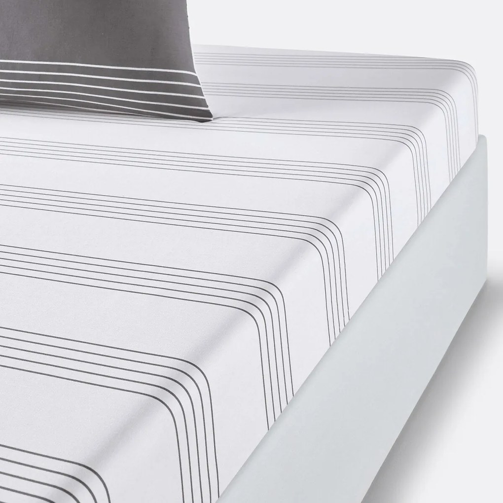 Hoeslaken in zuiver katoen, Horizon