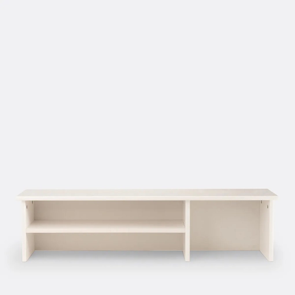 Bureau-opbouw in massief grenenhout en MDF, GABY