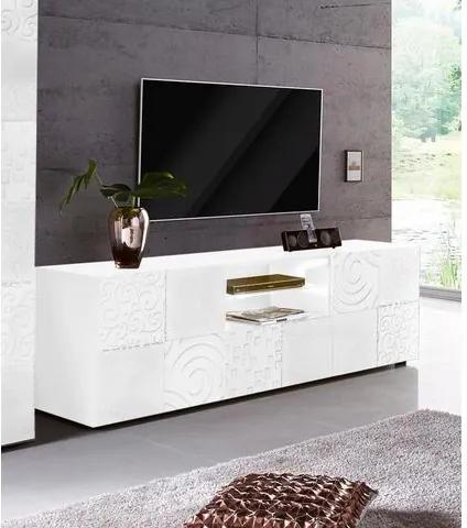 LC »Miro« tv-meubel, breedte 181 cm met decoratieve zeefdruk