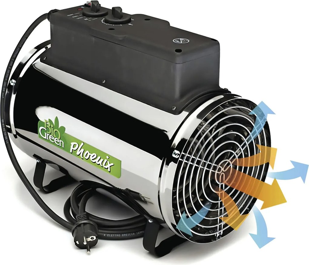 Bio Green ventilatorkachel Phoenix - tot 20m²