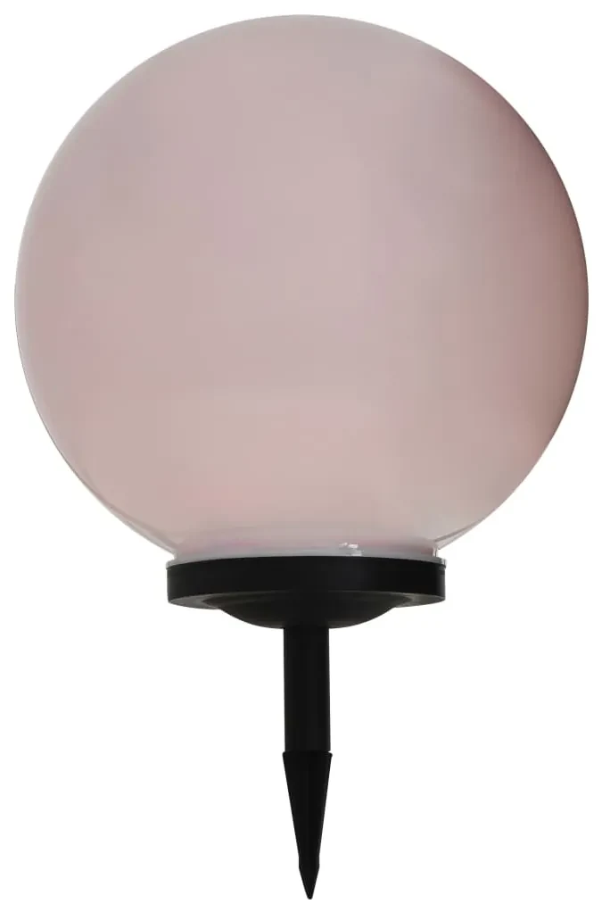 vidaXL Solarlampen 2 st LED rond 40 cm RGB