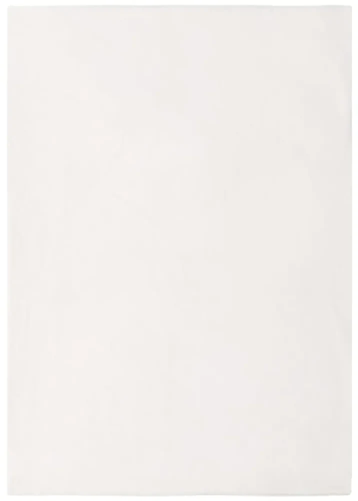 vidaXL Vloerkleed 200x300 cm kunstkonijnenbont crèmekleurig