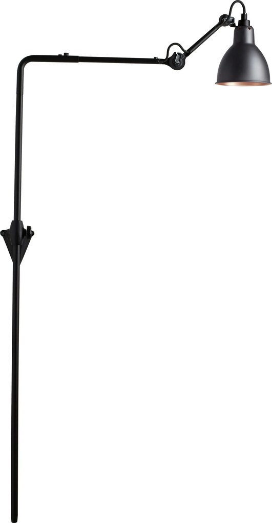 DCW éditions Lampe Gras N216 wandlamp koper met zwart