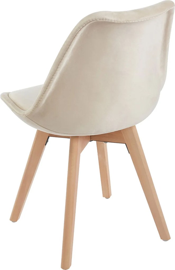 Set 4 Synk Fluwelen Stoelen