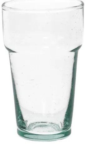 Stapelbaar glas, gerecycled glas, handgeblazen, 300 ml
