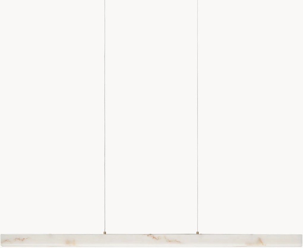 Grote LED-alabaster hanglamp Vaster, dimbaar
