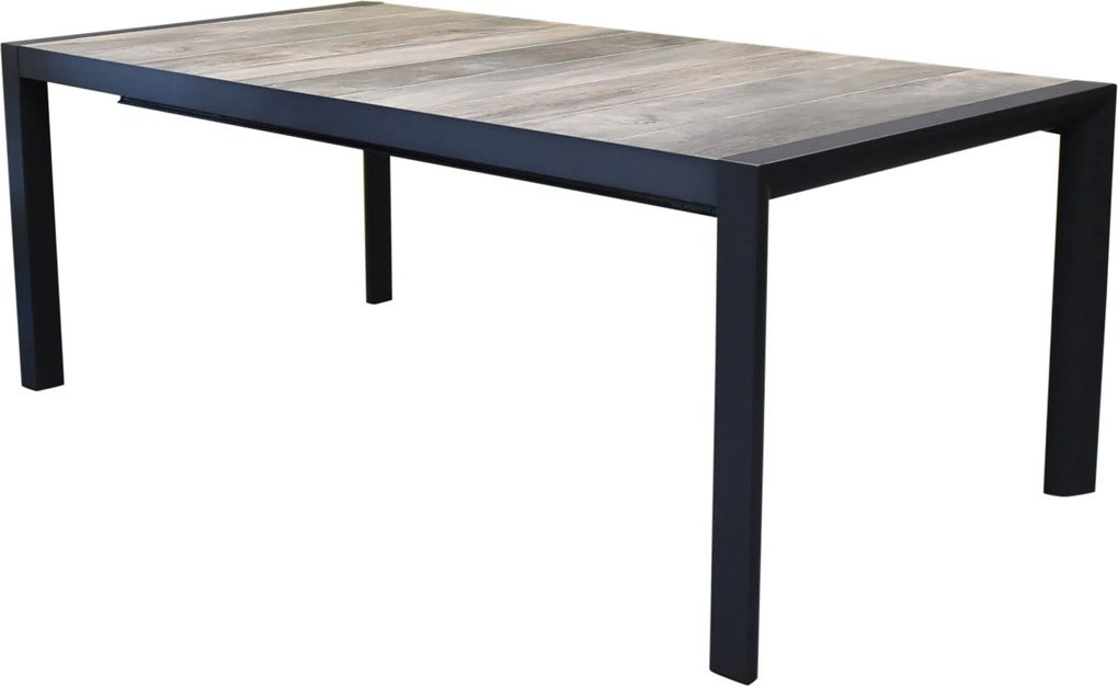 Anvaya dining tuintafel 194-254x100xH74 cm uitschuifbaar aluminium antraciet