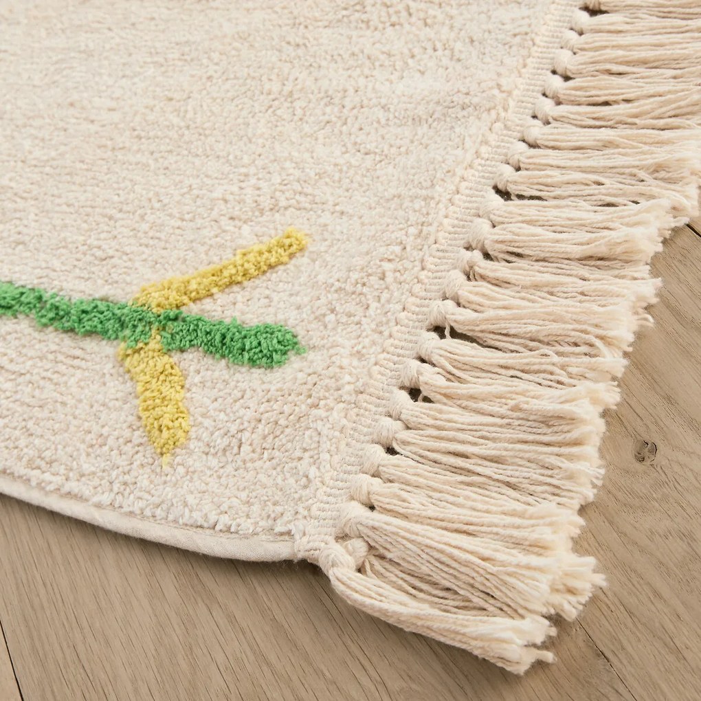 Vloerkleed voor kinderen in bio katoen, Berberstijl, Dybala