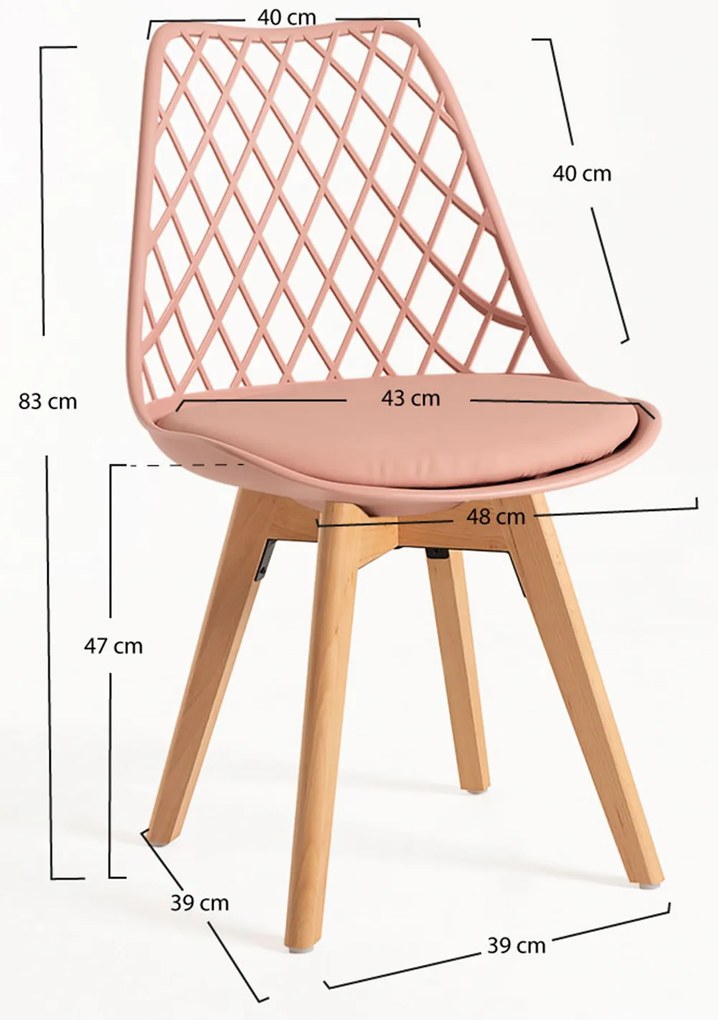 Pak 4 Mima Stoelen