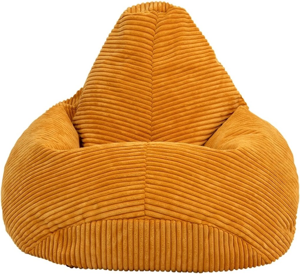 Chillz Kinder Zitzak Corduroy - Geel