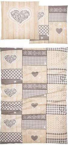 Overtrekset, HOME AFFAIRE COLLECTION, »Janina«, met patchworkdesign