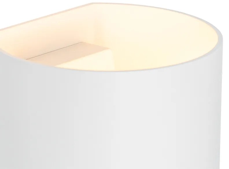 Moderne wandlamp wit met lichteffect - Sabbio