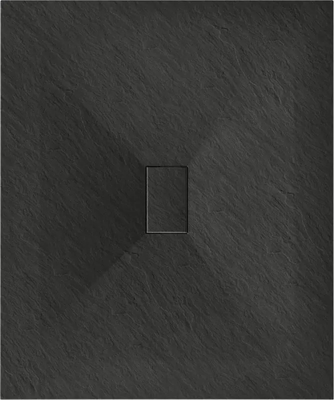 Mexen Hugo rechthoekige SMC douchebak 110 x 100 cm, zwart - 42701011