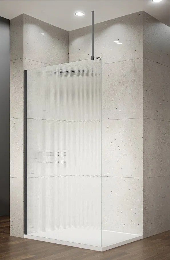 Saniclear Redro stabilisatiestang 100cm voor plafondbevestiging verouderd ijzer - gunmetal