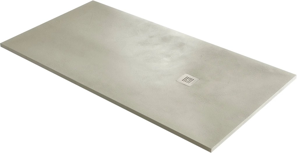 Acquabella Base Douchevloer Beton 90x120x3 cm Beige