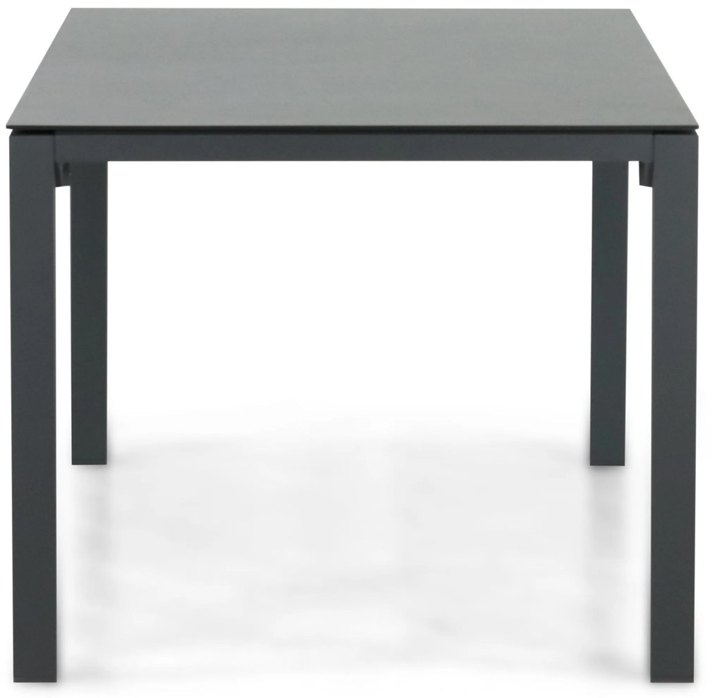 Tuinset 4 personen 90 cm Aluminium/textileen Grijs Hartman Royal