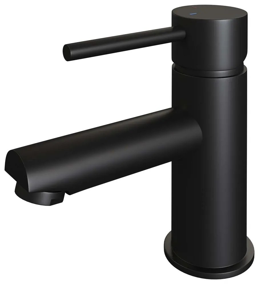 Brauer Black Edition ColdStart wastafelkraan energy-saving model A zwart mat