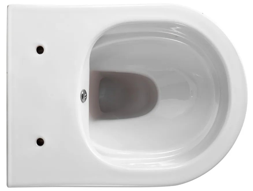 Sanigoods Pieter randloos toiletpot met bidetsproeier wit glans