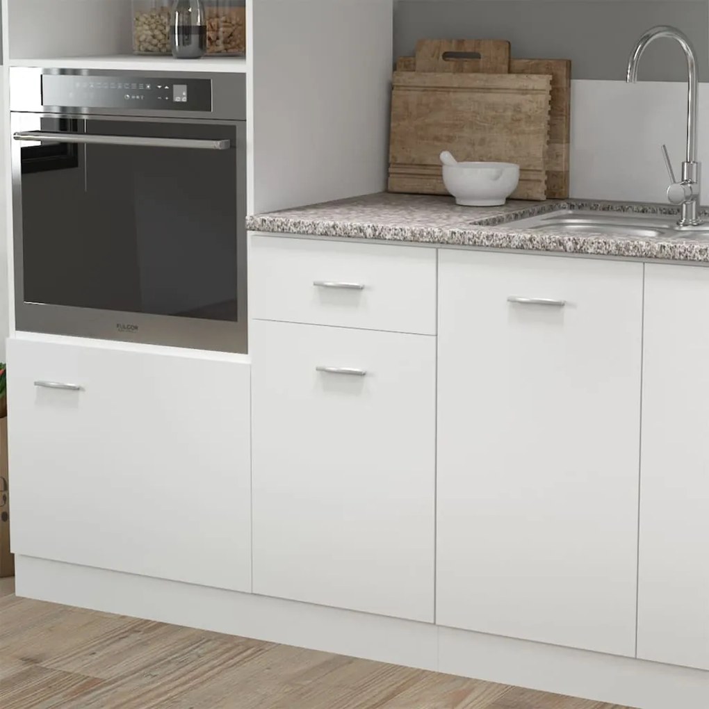 vidaXL Aanrechtblad 40x60x2,8 cm spaanplaat grijs met graniettextuur