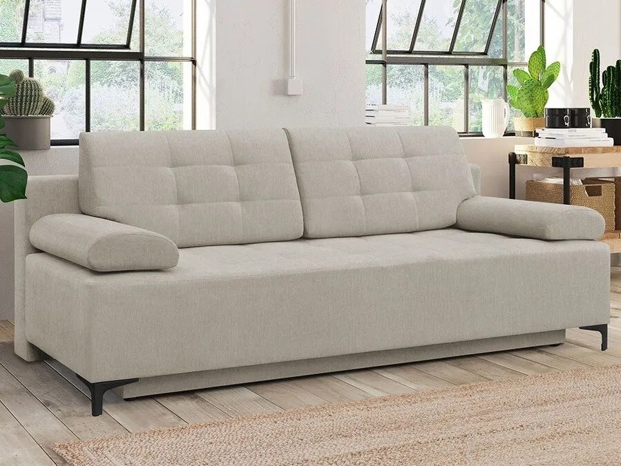 Slaapbank Independence 100, Aanwezig, 85x196x90cm, 74 kg, Poten: Metaal