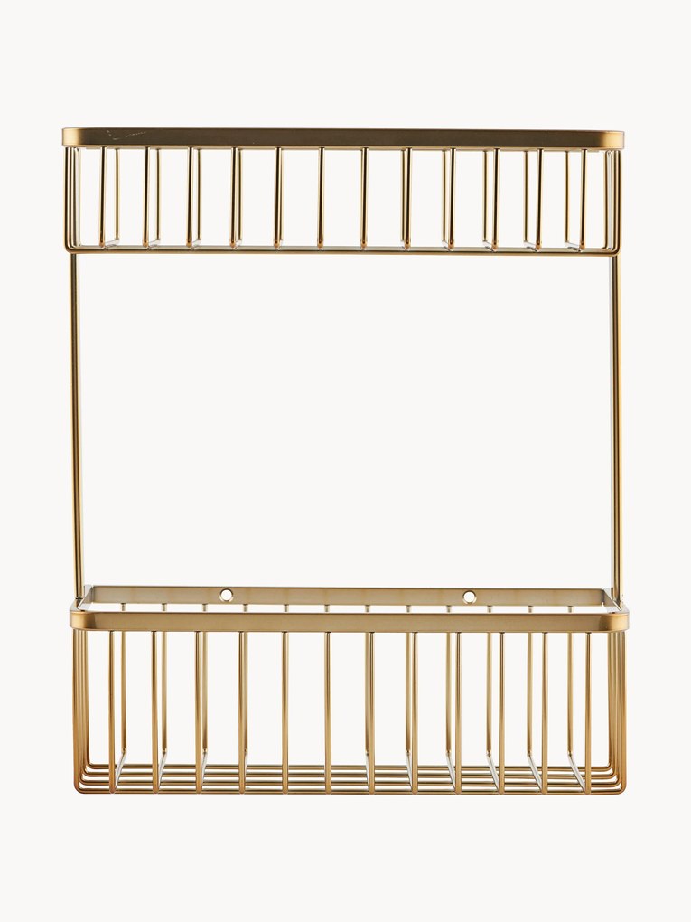 Badkamer wandplank Bath van edelstaal