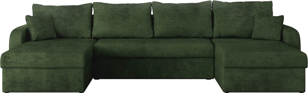 Hoekbank Comfivo Melissa III, Aanwezig, Aanwezig, 304x140x80cm, 140.5 kg, Poten: Kunststof