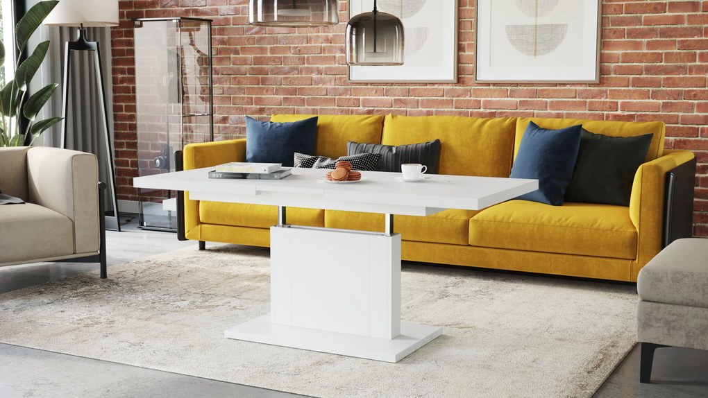 ORION wit, salontafel