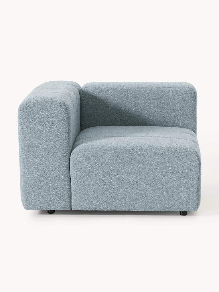 Bouclé hoekmodule Lena
