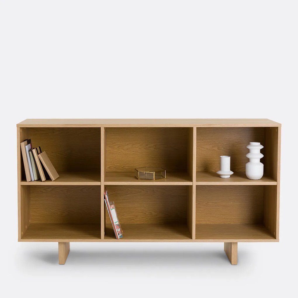 Lage boekenkast, fineereik, Arty