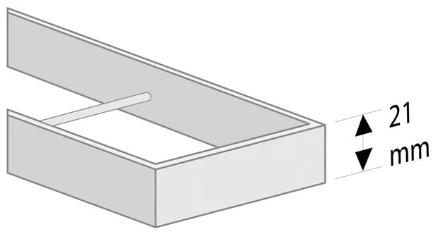 Easy Drain Compact taf verlaagd douchegoot rooster 80cm tegel voor tegeldikte 3 13 mm rvs MTAFLAAG-800-T