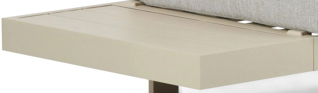 Hoek loungeset 5 personen Aluminium Taupe  Lifestyle Garden Furniture Lorenzo