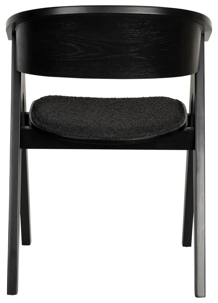 Zuiver Ndsm Design Eetkamerstoel Zwart Hout