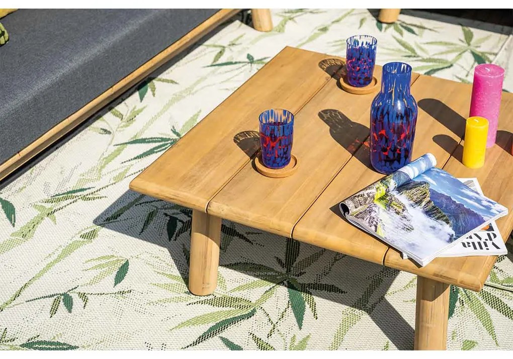 Garden Impressions San Namut loungetafels acacia white wash - set van 2
