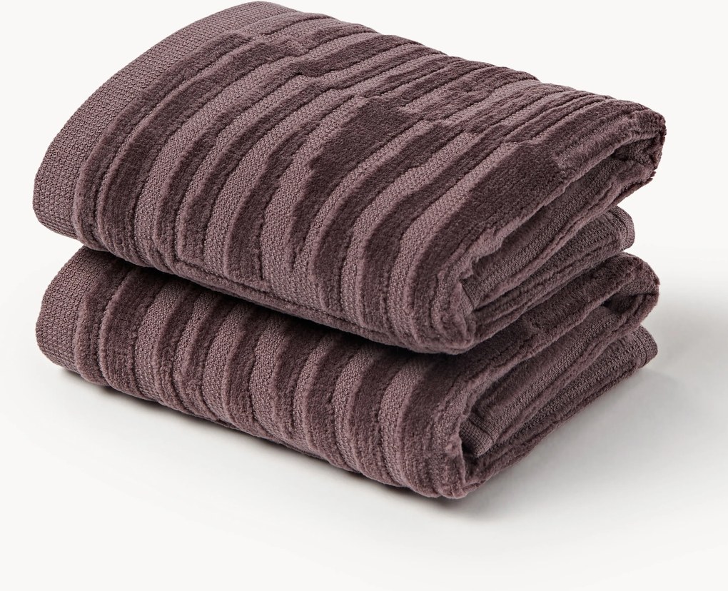 Fluwelen handdoek Petra, in verschillende formaten