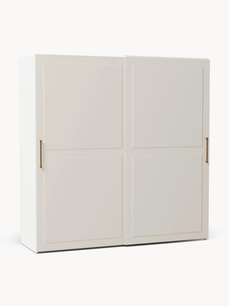 Modulaire schuifdeurkast Charlotte, 200 cm breed, in verschillende formaten