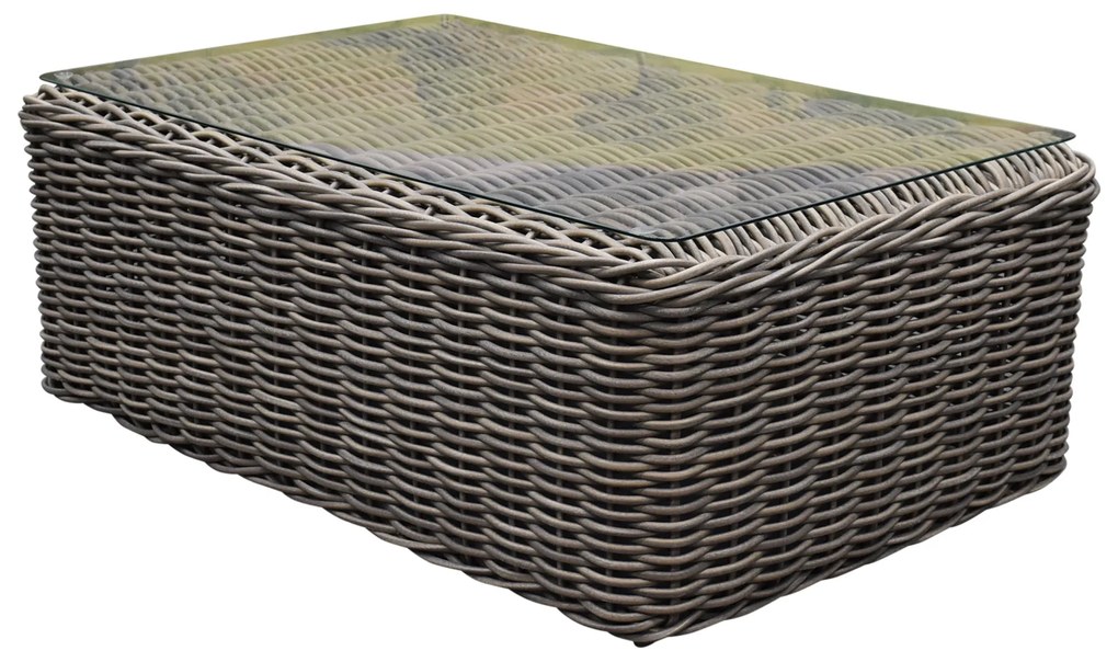 Barakaldo premium lounge tuintafel 120x75xh43,5 cm grijs