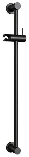 Brauer Black Edition glijstang 70cm met handdouchehouder Zwart mat 5-S-5513