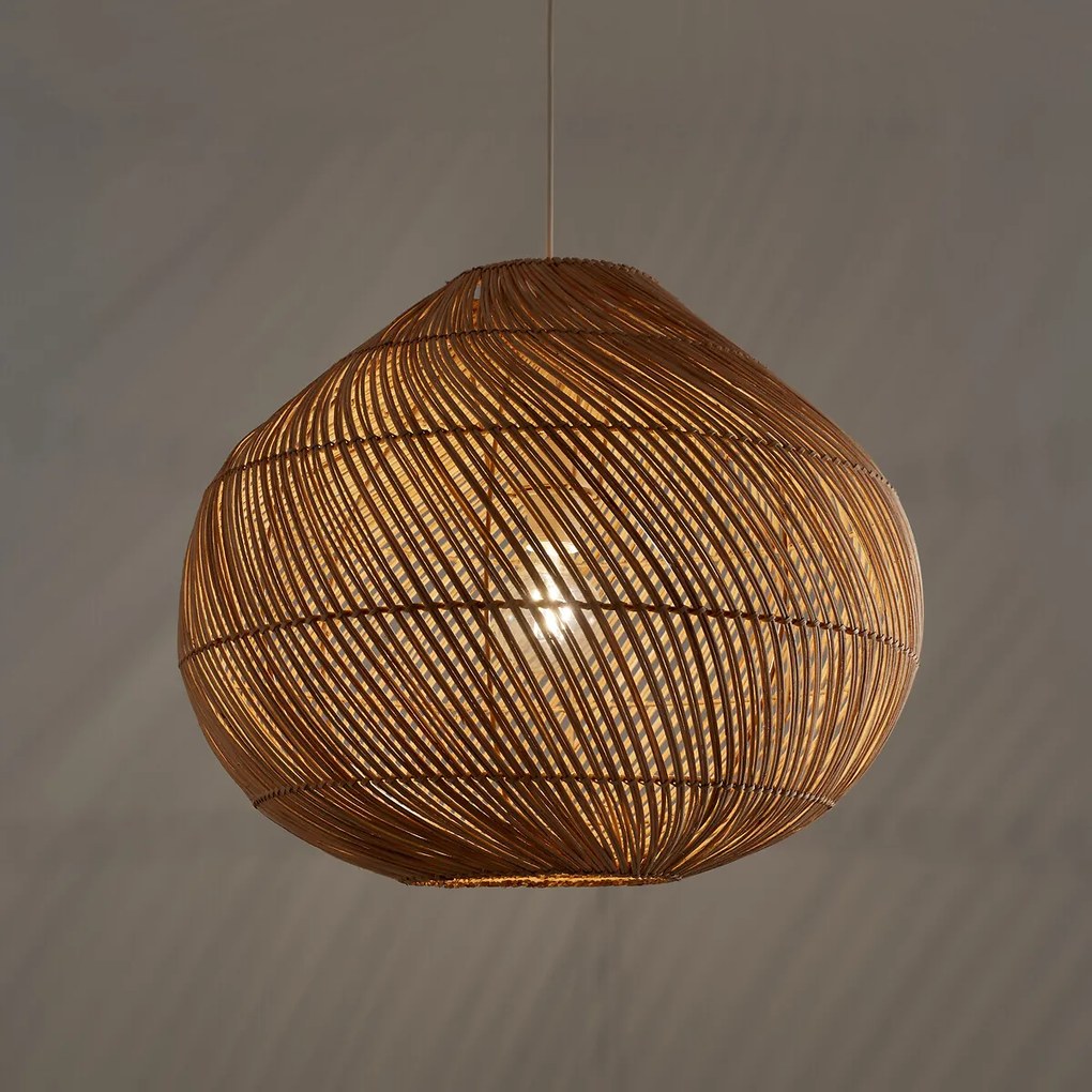 Hanglamp in rotan Ø55 cm, Dankia