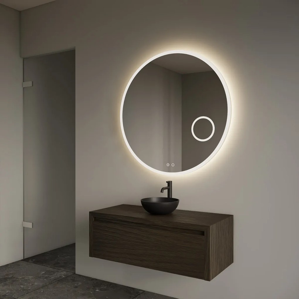Gliss Design Ares badmeubel 100cm charcoal zonder waskom