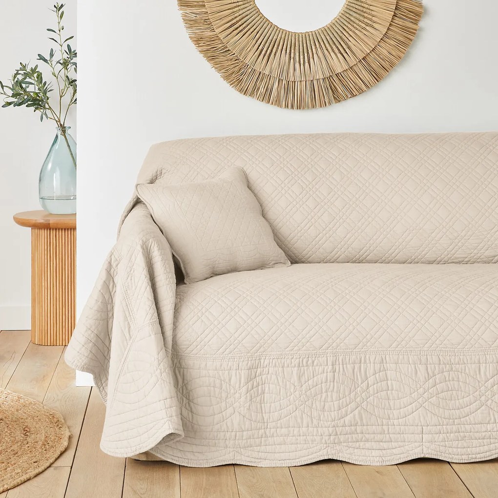 Gematelasseerde boutis in  katoen, Scenario