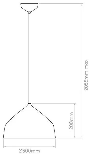 Astro -  Hanglamp Ginestra Zwart  Metaal