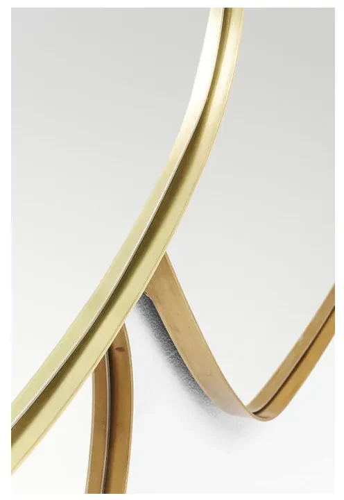 Kare Design Shapes Organische Retro Spiegel Goud - 110x130cm