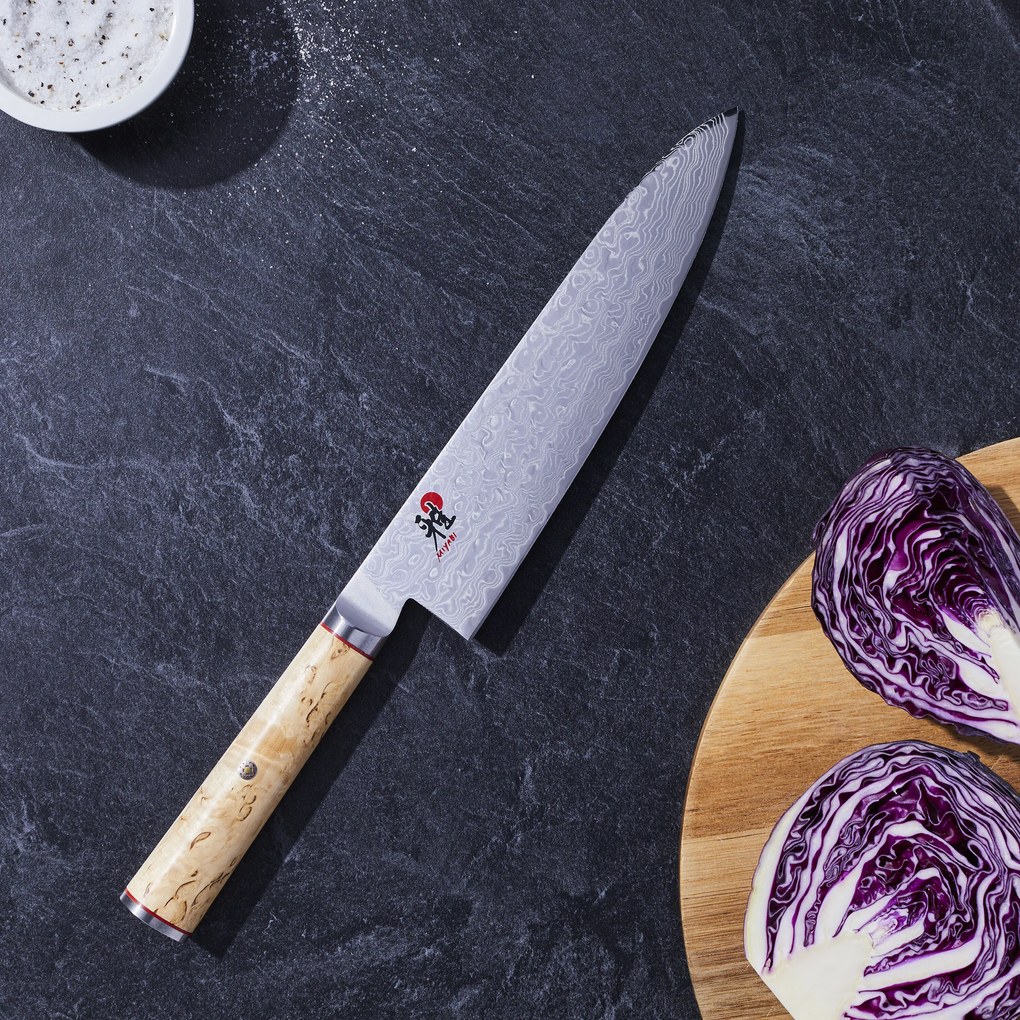 MIYABI BIRCHWOOD 5000MCD Gyutoh 20 cm - BIRCHWOOD 5000MCD - MIYABI