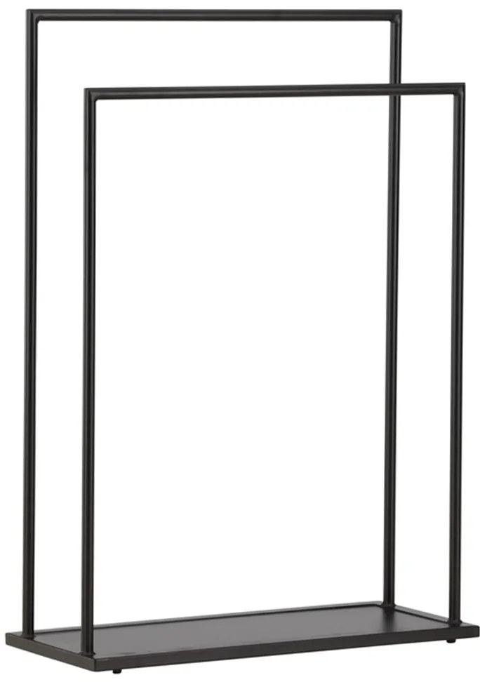 Dubbel Frame Kledingrek Zwart